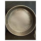 ENLOY Springform Cake Pan Set of 3, Multi-shape, Non-stick, Leakproof, Removable Bottom, Grey, 7.5/8.5/9.5 Inch, 2.75 Inch Height, Oven Safe, Dishwasher Safe - Retail: $18