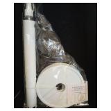 White Bathroom Storage Set with Paper Towel Holders - Retail: $24