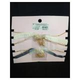 Beaded Flower and Butterfly Charm Choker Necklace Set 5pc - Wild Fableâ¢ Gold - Retail: $12