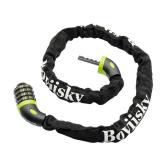 Boviisky Bike Chain Lock, 4 Digit Resettable Combination Heavy Duty Bicycle Chain Lock,3 Feet Long. - Retail: $17