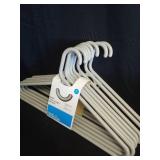 Brightroom Hangers Set10 White Plastic8 Gray  - Retail: $12