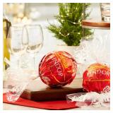 Lindt LINDOR Holiday Milk Chocolate Truffle Candy Maxi Ball, 8.8 oz. - Retail: $20