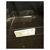 Clear Plastic Storage  Boxes Set - Retail: $15