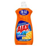 Ajax Ultra Triple Action  Dishwashing Liquid Dish Soap  Orange  28 Fluid Ounce - Retail: $10