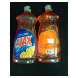 Ajax Ultra Triple Action  Dishwashing Liquid Dish Soap  Orange  28 Fluid Ounce - Retail: $10