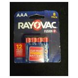Mixed Battery Pack Bundle - Duracell 9V & Rayovac AAA - Retail: $16