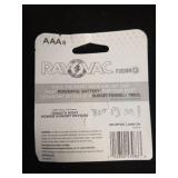 Mixed Battery Pack Bundle - Duracell 9V & Rayovac AAA - Retail: $16