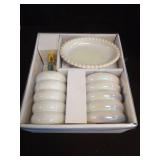 Vintage Opalescent Bathroom Set - Retail: $30