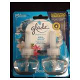2 Packages of Glade PlugIns Scented Oil  Stocking Stuffers  Aqua Waves  Infused with Essential Oils  0.67 oz 4 Count - Retail: $14