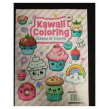 Kawaii Coloring Book - Cakes & Candy Edition - Retail: $8