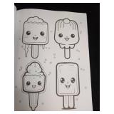 Kawaii Coloring Book - Cakes & Candy Edition - Retail: $8