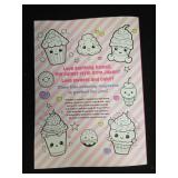 Kawaii Coloring Book - Cakes & Candy Edition - Retail: $8