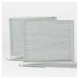 Shelf Dividers Light Gray - 2 Count - Brightroom - Retail: $20