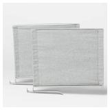 Shelf Dividers Light Gray - 2 Count - Brightroom - Retail: $20
