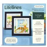 Lifelines FlowCrafts- Collage Art - Retail: $20