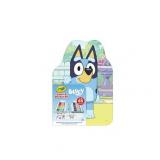 Crayola Bluey Art Kit for Kids (45pcs)  Coloring Book and Stickers  Travel Activity Set  Bluey Toys & Gifts for Kids - Retail: $29