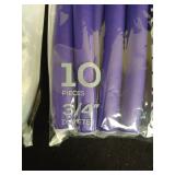 2 Sets of Annie International Soft Twist Hair Rollers - 10ct in each package -  Purple - Retail: $12