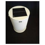 Mesh Solar and Rechargeable USB LED Outdoor Lantern White - Room Essentialsâ¢ - Retail: $15