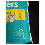 Pampers Swaddlers Sensitive Disposable Diapers - Size 3 - 26ct - Retail: $10