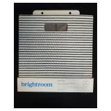 13\" x 13\" Fabric Bin Black Textured Stripes - Brightroomâ¢ - Retail: $11