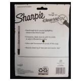 Sharpie Clear View Highlighter  Pocket Highlighter  Assorted  8 Count - Retail: $1,291