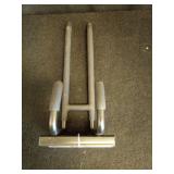 Multi-Purpose Double Garage Tool Hook - Brightroomâ¢: Steel Utility Rack for Garage Organization & Storage - Retail: $11