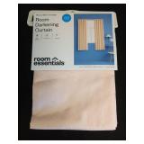42\"x63\" Room Darkening Heathered Window Curtain Panel Pink - Room Essentialsâ¢: Noise Reduction, UV Protection, Thermal Insulated - Retail: $21