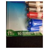 Expo Low Odor Dry Erase Markers Set with White Board Eraser  Assorted Colors  11 Count - Retail: $21