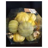 Artgar Fall Decor - 15 PCS Artificial Foam Pumpkins - Pumpkin Decor Set - Mini Pumpkins for Fall Harvest Holiday Thanksgiving Halloween Tabletop Mantel Home DIY Decoration - Retail: $1,626