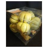 Artgar Fall Decor - 15 PCS Artificial Foam Pumpkins - Pumpkin Decor Set - Mini Pumpkins for Fall Harvest Holiday Thanksgiving Halloween Tabletop Mantel Home DIY Decoration - Retail: $1,626