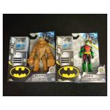 Set of 2 - DC Comics Clayface 4\" Action Figure & DC Comics Robin 4\" Action Figure - Retail: $16