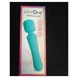 plusOne Rechargeable and Waterproof Wand Vibrator - Retail: $50