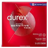 Condom - Durex Extra Sensitive/Thin Regular Fit 24ct - Retail: $22