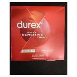 Condom - Durex Extra Sensitive/Thin Regular Fit 24ct - Retail: $22