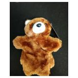 Plush Animal Hand Puppets Toys for Imaginative Pretend Play Storytelling Brown Bear - Retail: $12