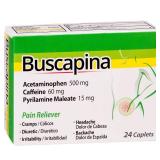 Buscapina Pain Relief Caplets - Acetaminophen - 24ct - Retail: $10