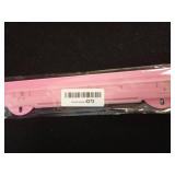 WORKLION 3 Ring Hole Puncher for Binders,Pink,with 10\" Ruler, Plus Paper-chip Tray Design,Paper line up Guide,5 Sheets Capacityâ¦ - Retail: $10