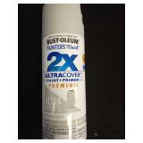 Rust-Oleum 12oz Painters Touch 2X Ultra Cover Spray Paint Matte Gray: Enamel Finish for Interior & Exterior Surfaces - Retail: $10