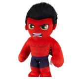 Marvel Plush Talkers Red Hulk Soft Toy, 11.75\" Collectible Figure with Sounds & Phrases - Retail: $19