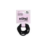 Scunci Elevated Basics Hosiery Elastics Super Comfy 6 Count. X 3 Sets = 18 Bands - Retail: $15