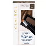 Clairol Root Touch-Up Temporary Hair Dye Powder  Hair Color  Medium Brown  40-60 Applications - Retail: $12