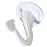 2 packages Hillman 122234 White Swag Hook  2 Count - Retail: $9