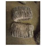 Self Care Essentials Puffy headband, Cuffs, Black Cozy Socks + Sleeping Earplugs  - Retail: $2