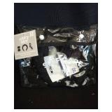 Self Care Essentials Puffy headband, Cuffs, Black Cozy Socks + Sleeping Earplugs  - Retail: $2