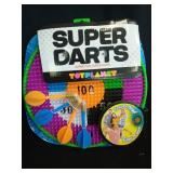 Super Darts - Toy Planet Safety Dart Game Set - Retail: $15