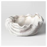 Small Shell Ceramic Planter 6.75\"x7\" White -Thresholdâ¢ - Retail: $20
