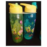 SpongeBob SquarePants Water Bottles Set - Retail: $19