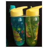 SpongeBob SquarePants Water Bottles Set - Retail: $19
