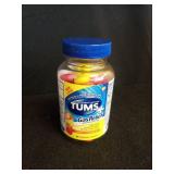 Tums Chewy Bites with Gas Relief Extra Strength Chewable Antacid for Heartburn - Lemon & Strawberry - 54ct - Retail: $14