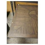 Modern Counter Height Dining Table with Storage Shelf - Retail: $299